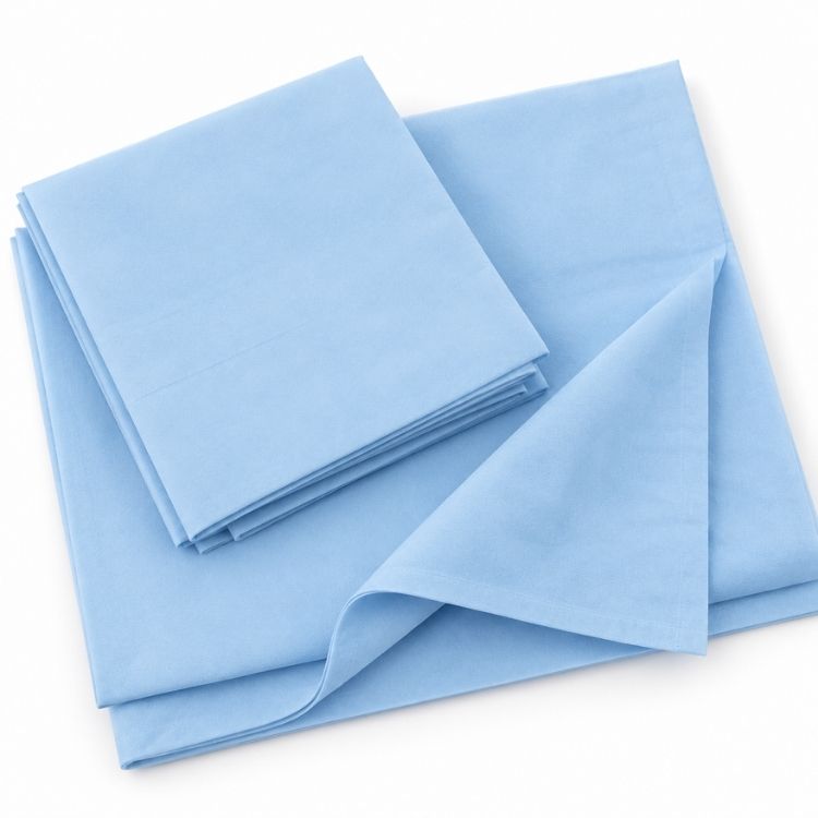 Pacific Linens 500 TC 100% Cotton Satin Sheet Set – Deep Pocket Luxury Bedding 5 premium bed sheets