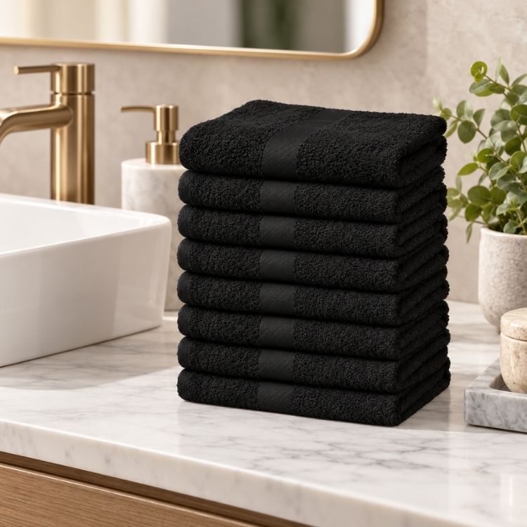 Pacific Linens 16×27 Commercial Hand Towels, 12-Pack – 100% Ring-Spun Cotton, 3 lb/Dozen for Gym, Spa & Salon 5 100 cotton gym hand towels