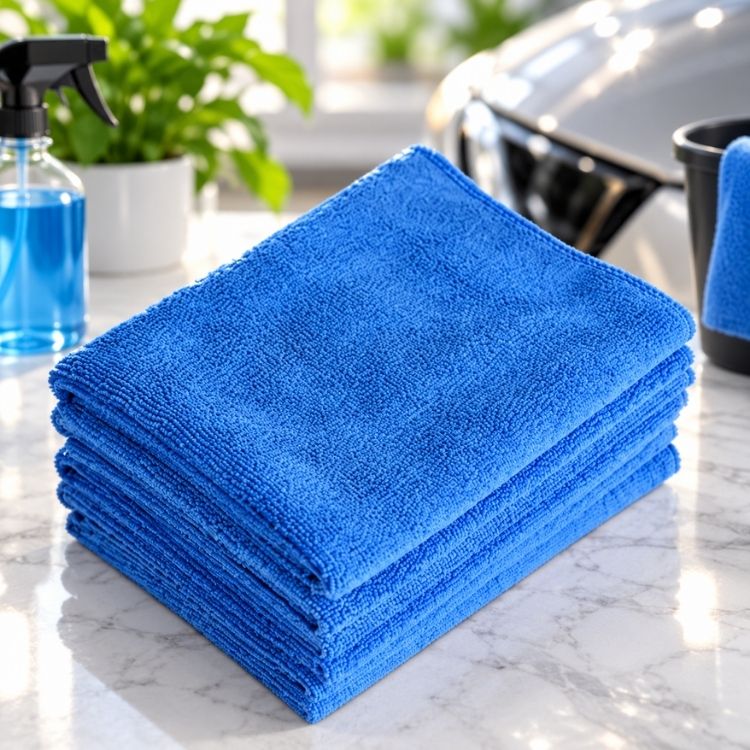Pacific Linens 16×16 Microfiber Cleaning Towels, 12-Pack – 80/20 Blend for Auto Detailing & Multi-Surface Cleaning 1 16x16 microfiber cleaning towels 12 pack Pacific Linens