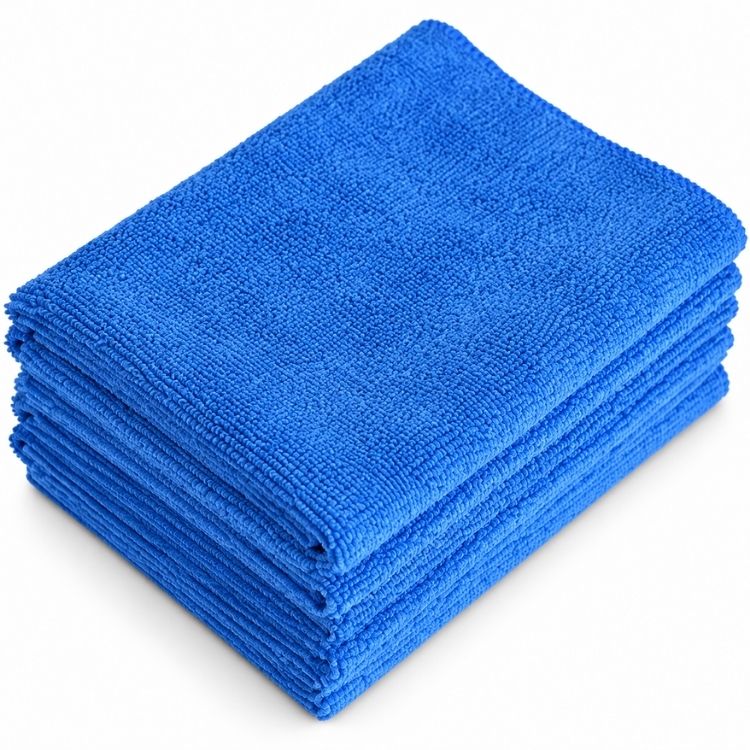 Pacific Linens 16×16 Microfiber Cleaning Towels, 12-Pack – 80/20 Blend for Auto Detailing & Multi-Surface Cleaning 3 auto detailing microfiber towels wholesale