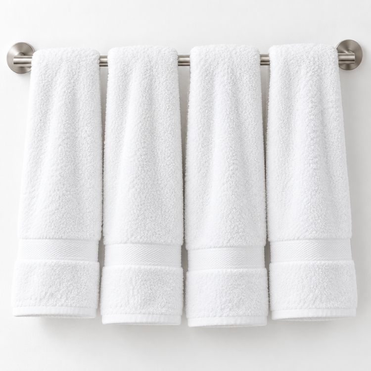 Pacific Linens 24×50 White Hotel Bath Towels, 12-Pack – 100% Cotton, 10 lb/Dozen 3 24x50 hotel bath towels