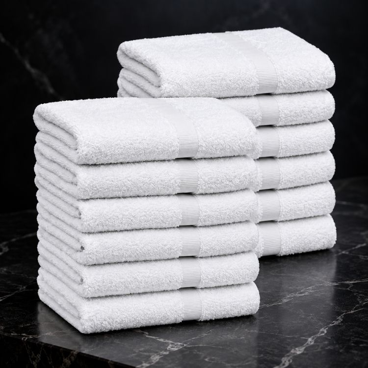 Pacific Linens 24×50 White Hotel Bath Towels, 12-Pack – 100% Cotton, 10 lb/Dozen 4 24x50 hotel bath towels